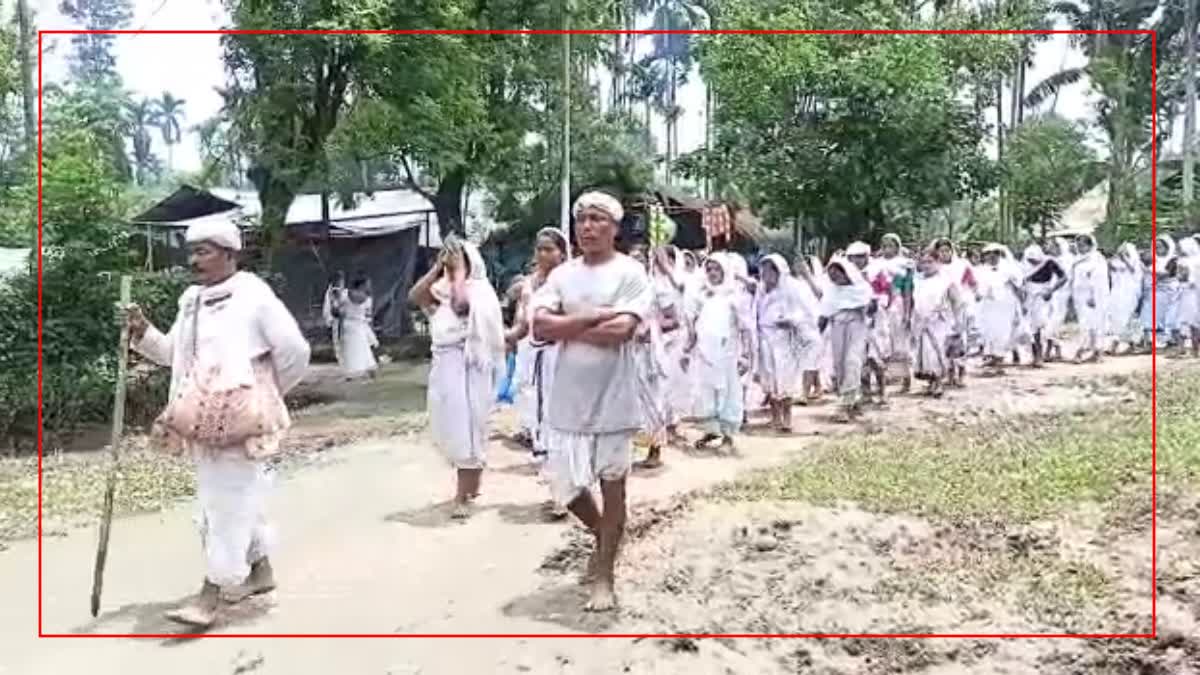 Community rituals in Tinsukia: শ্ৰী শ্ৰী মায়ামৰা টিপুক শিমলুগুৰি ...