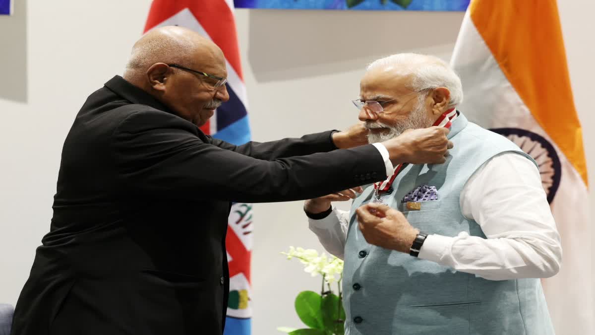 PM Modi at the 3rd India-Pacific Islands Cooperation (FIPIC) Summit in Papua New Guinea