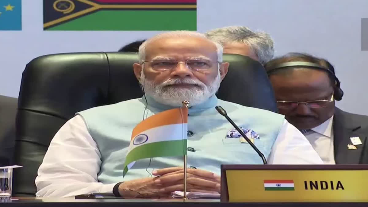 PM Modi at the 3rd Indo-Pacific Island Cooperation FIPIC summit in Papua New Guinea