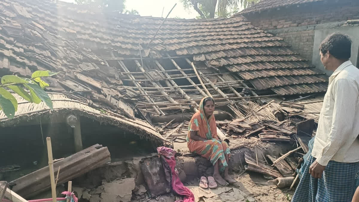 Heavy Storm in Malda