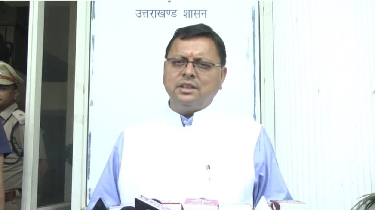 CM Dhami on illegal encroachment
