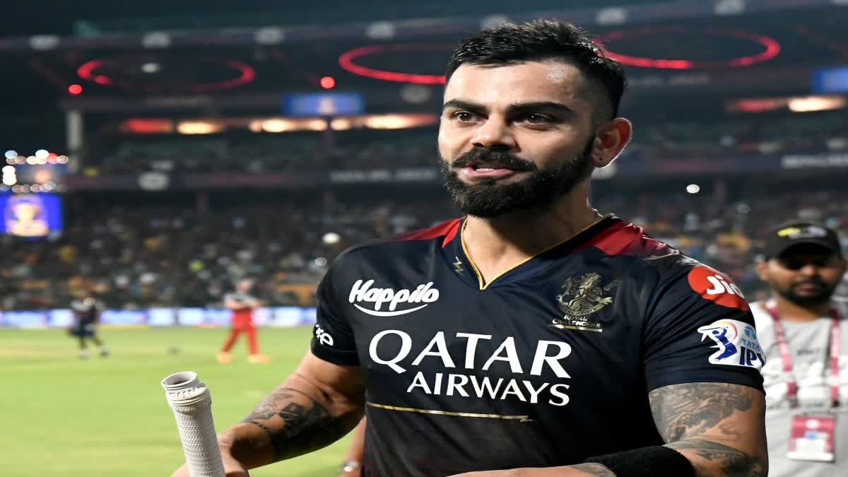 virat kohli injured in ipl 2023 70th match rcb vs gt at m chinnaswamy