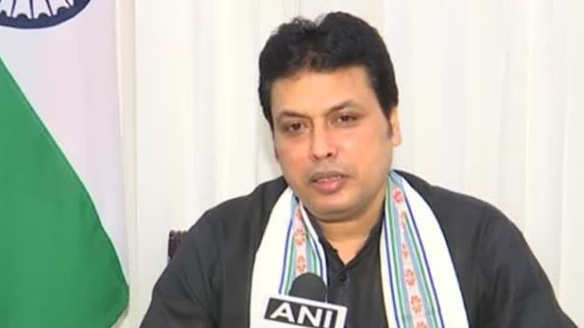 EX CM of tripura Biplab Deb, BJP Leader