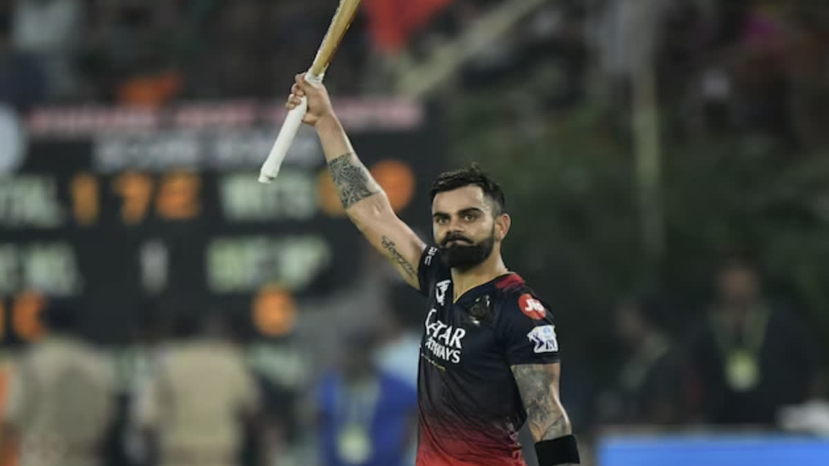 VIRAT KOHLI BECAME THE PLAYER WITH THE MOST 7 CENTURIES IN THE HISTORY OF IPL