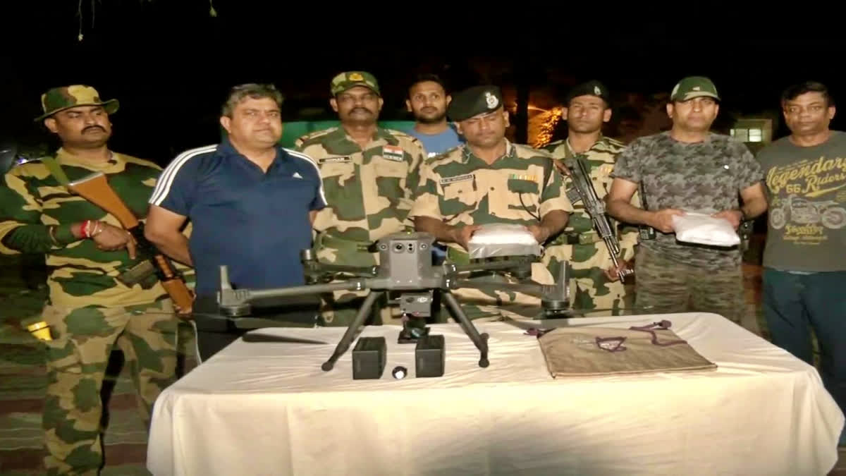 BSF shot down Pakistani drone carrying narcotics near International border in Punjab