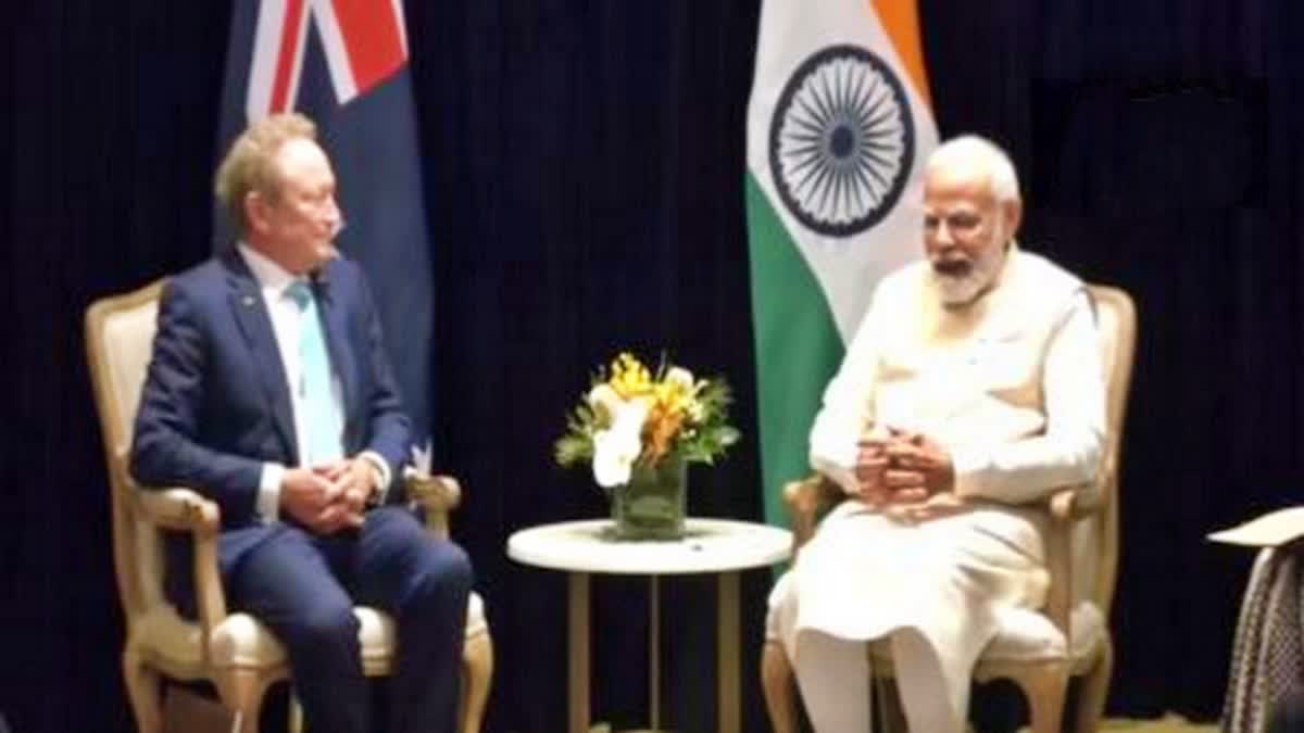 PM Modi meets meets Australian businessman Andrew Forrest