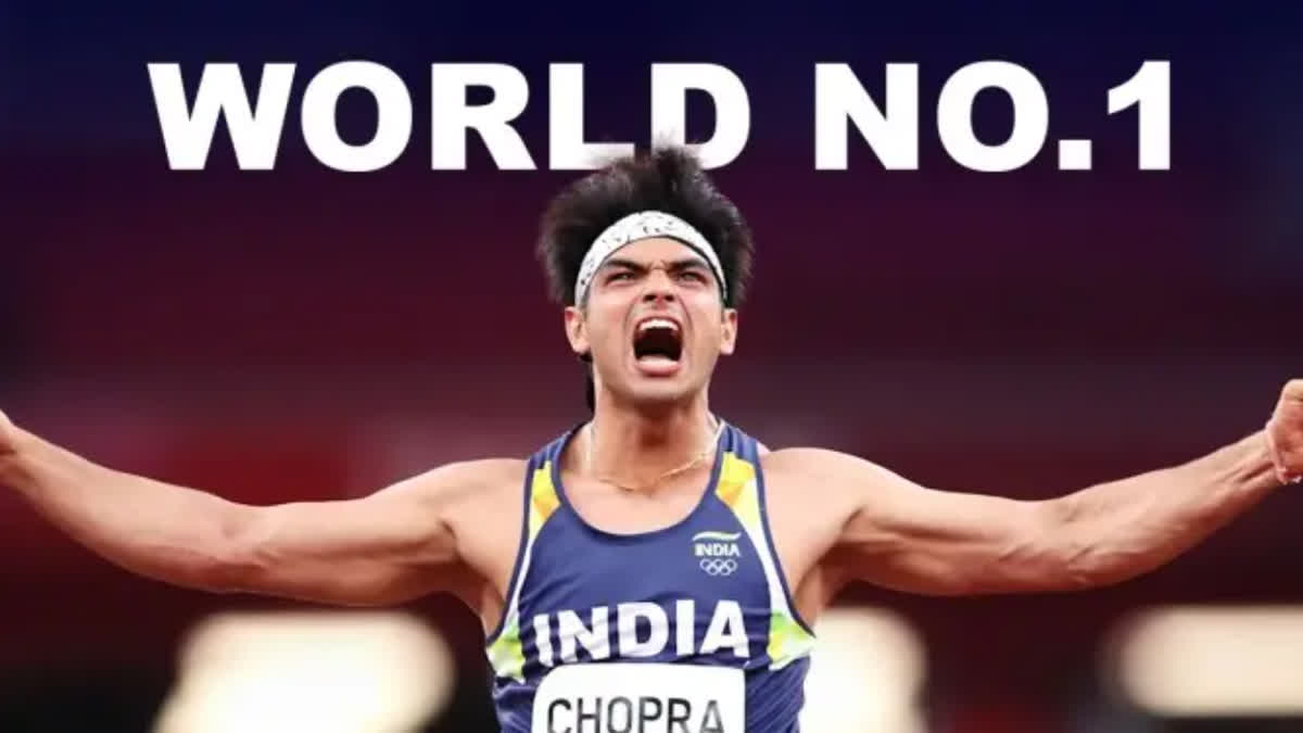Neeraj Chopra number one in World Athletics men's javelin ranking