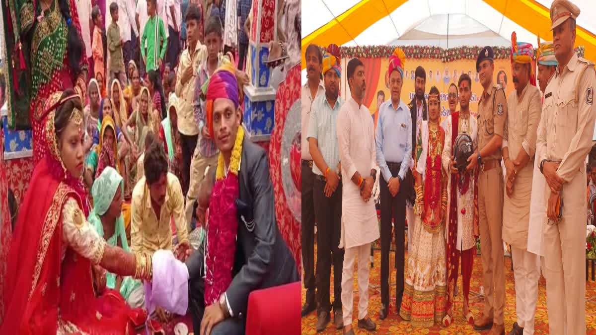 Mass Wedding in Kheda : ખેડામાં મહુધા અને માતર ધારાસભ્યો દ્વારા સમૂહ લગ્ન યોજાયાં, પોલીસે ખાસ ભેટ આપી