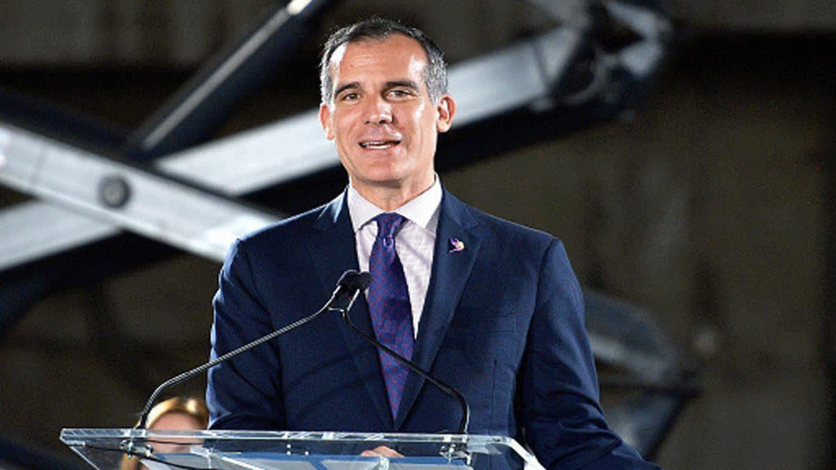 US Ambassador Eric Garcetti