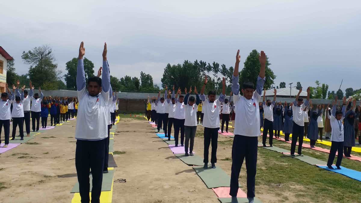 Pulwama Yoga Programme: پلوامہ میں یوگا پروگرام کا انعقاد