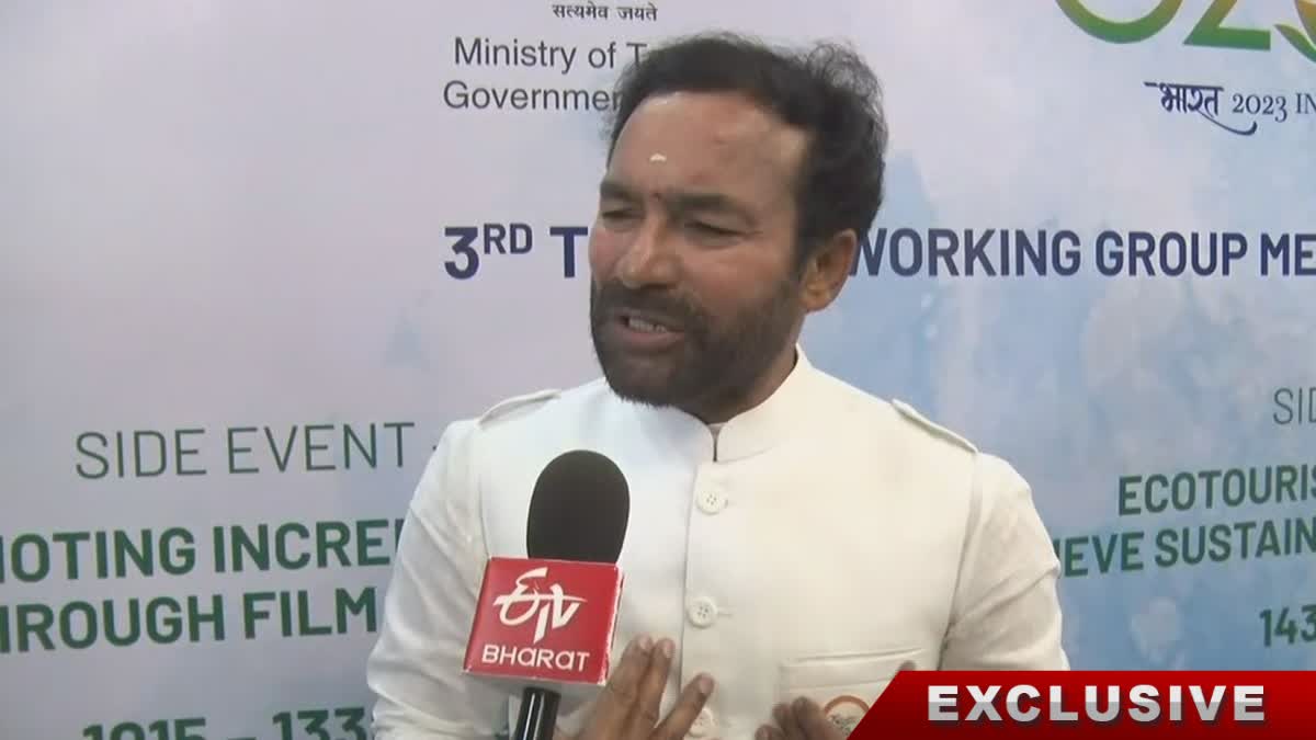 Tourist destination state should have studios like Ramoji Film City said Tourism Minister G Kishan Reddy