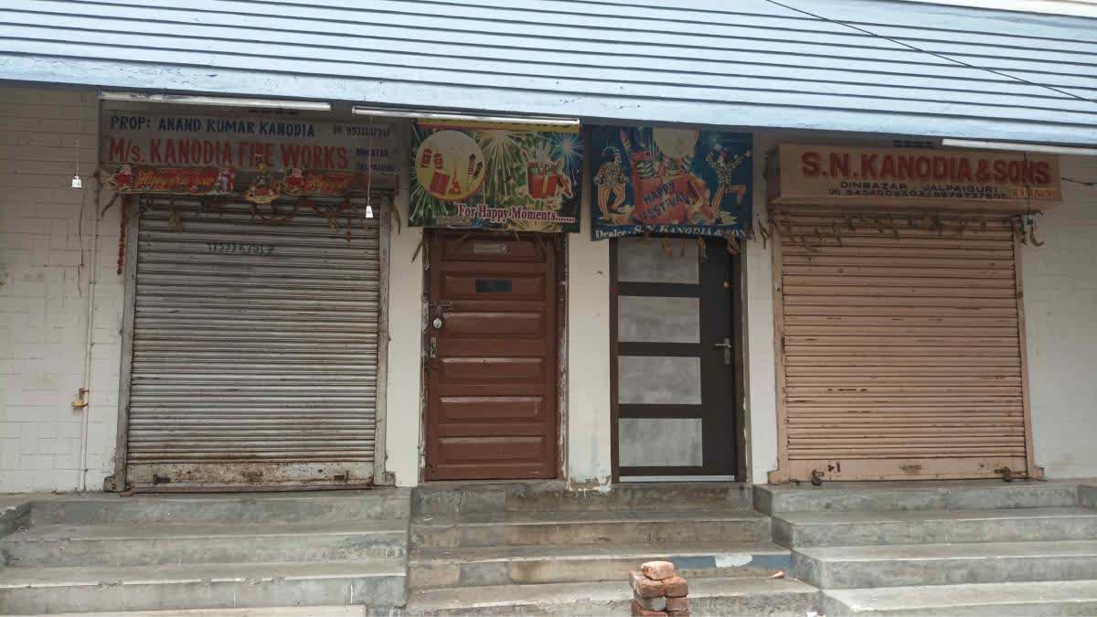 Crackers Shops Closed in Jalpaiguri