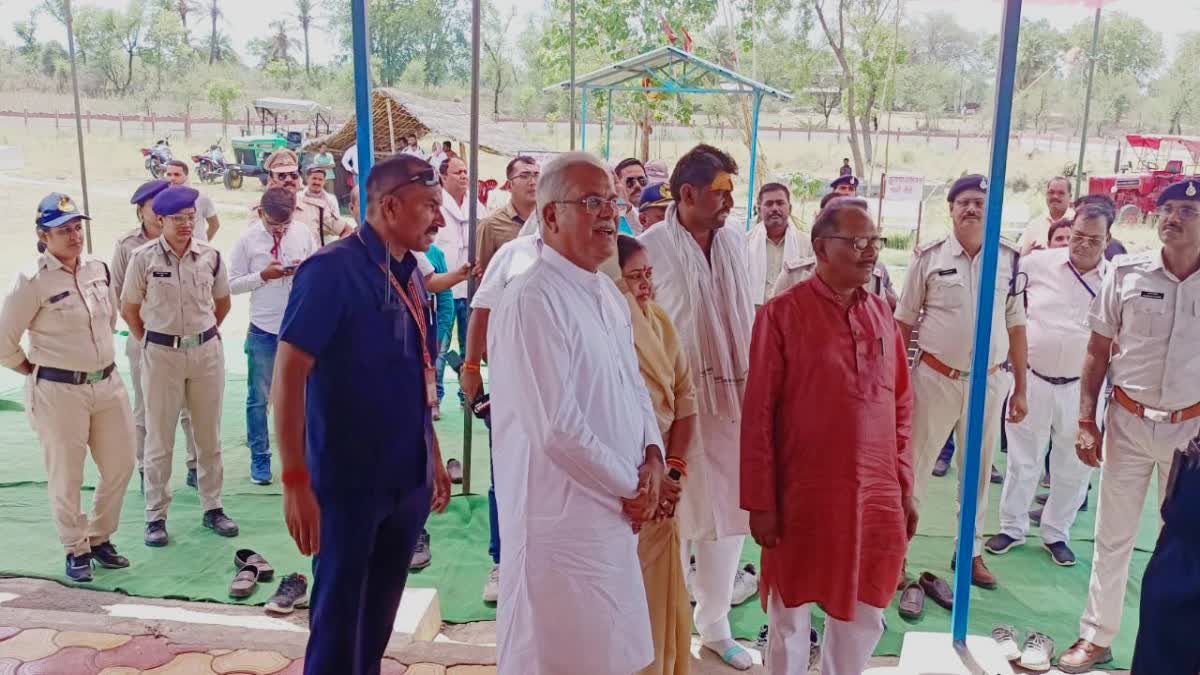 chhattisgarh cm visit satna