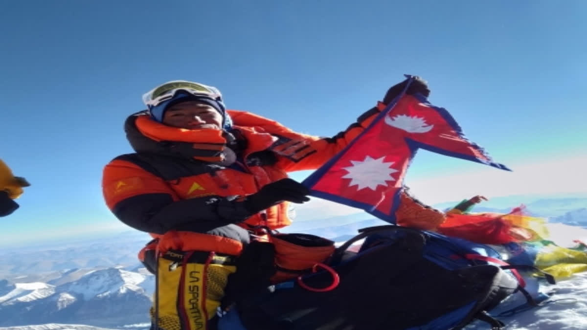 Nepal's Kami Rita Sherpa climbs Mt. Everest for record 28th time