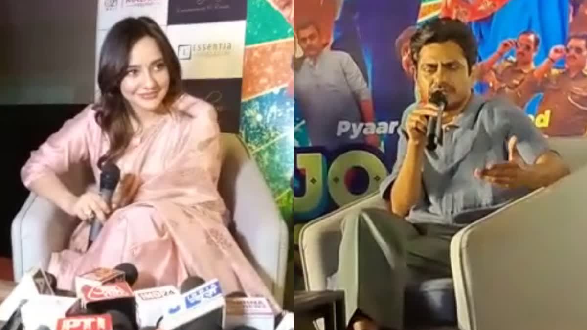 Neha Sharma and Nawazuddin