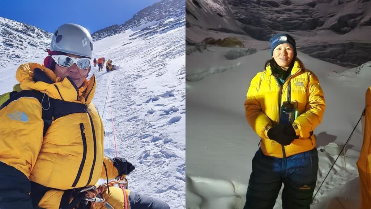 smita Dorjee climbed Mount Everestt