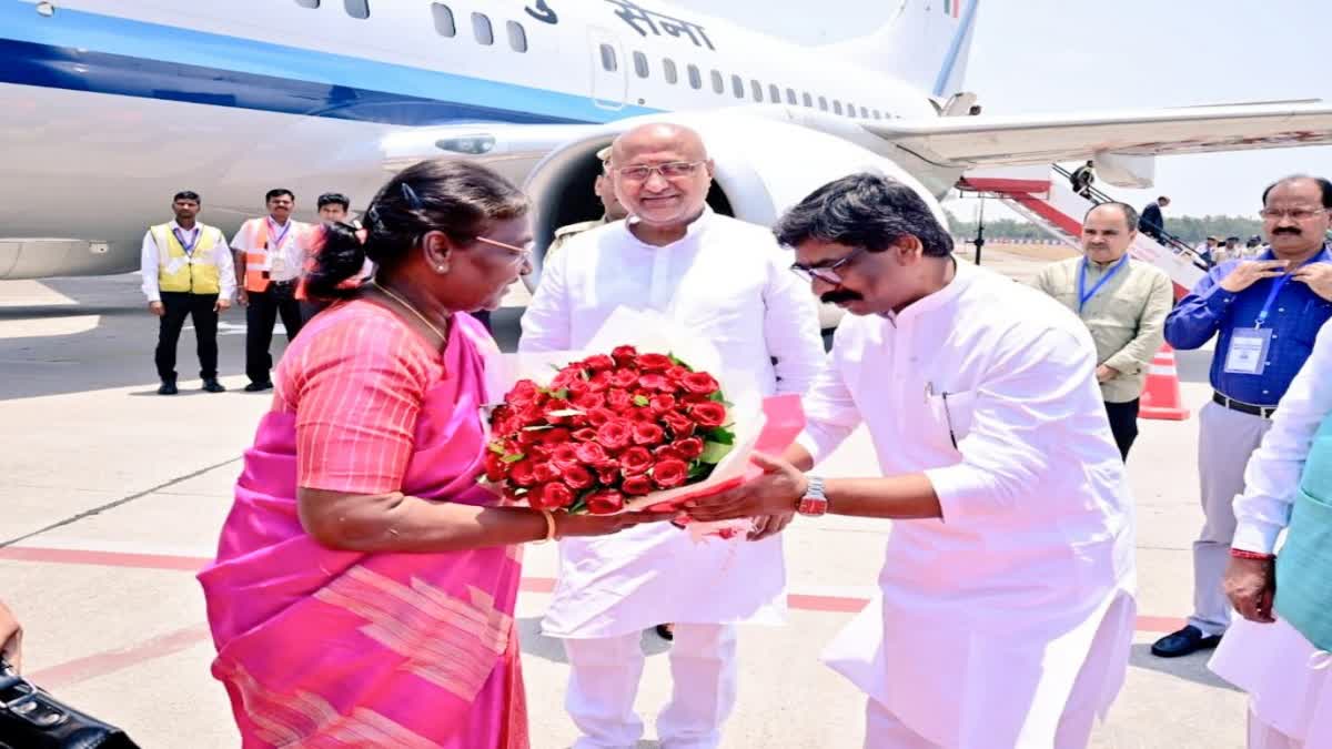 President Jharkhand Visit