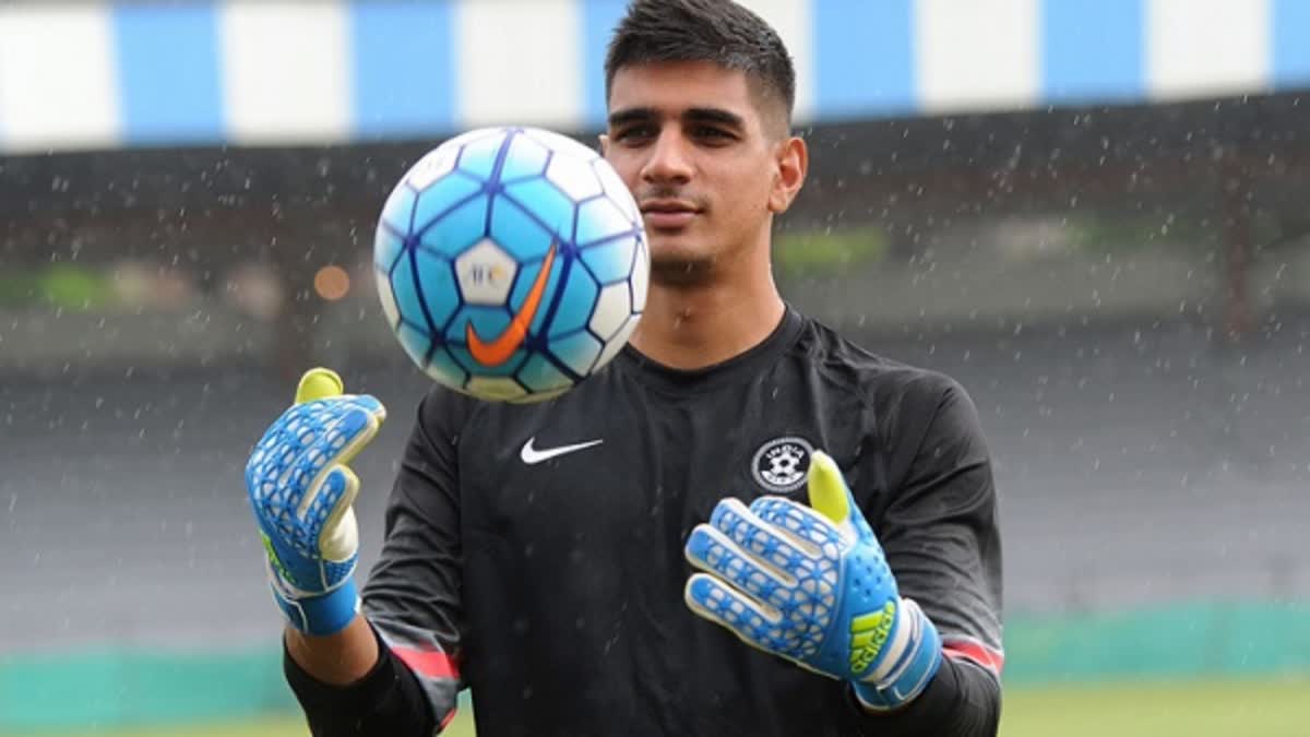 Goalkeeper Gurpreet Singh Sandhu