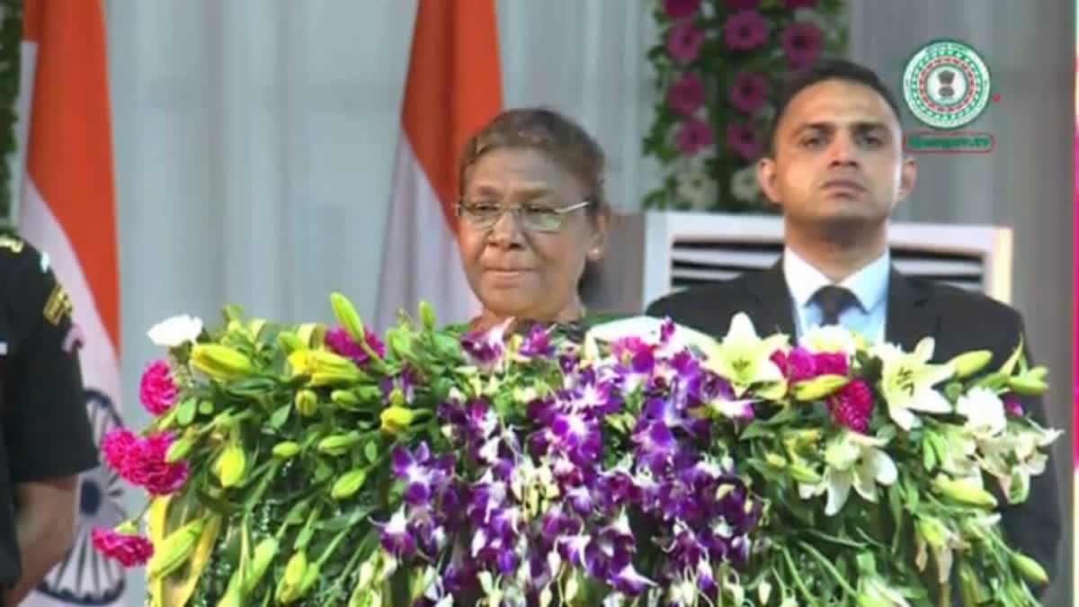 President Draupadi Murmu