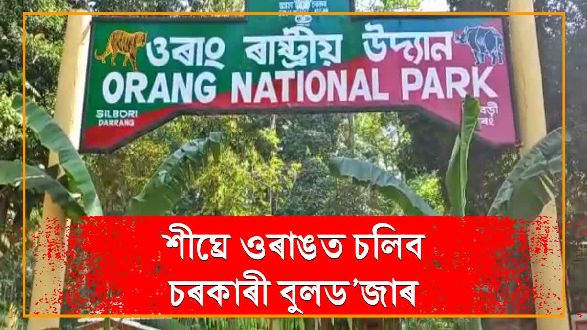 Orang National Park will be evicted shortly