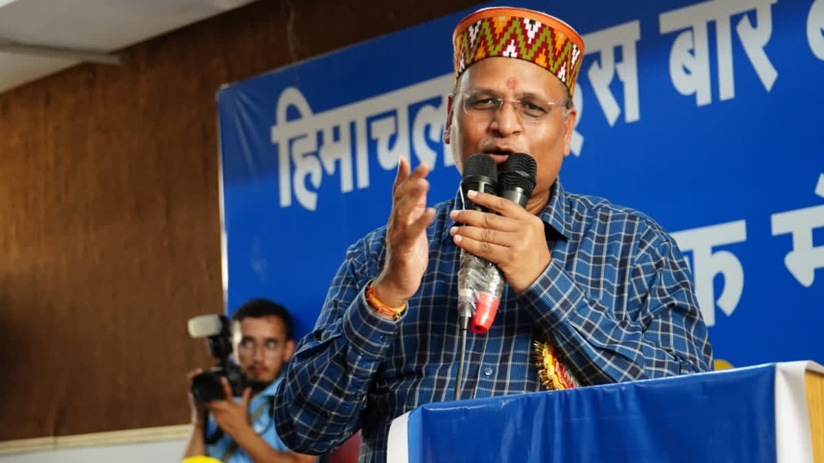 Satyendar Jain is now undergoing treatment in an ICU at Lok Nayak Jai Prakash Narayan (LNJP) Hospital, on Thursday