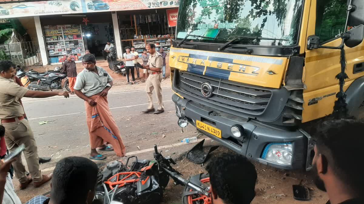 road accident in kottayam