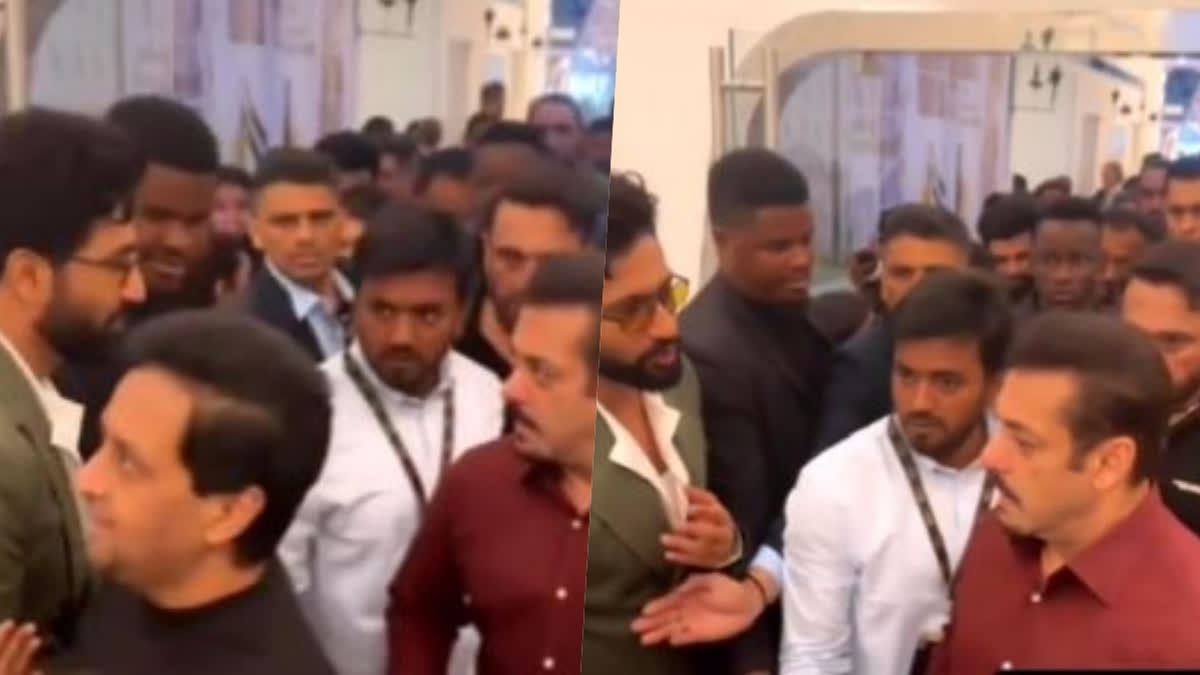 Salmans bodyguard pushes Vicky