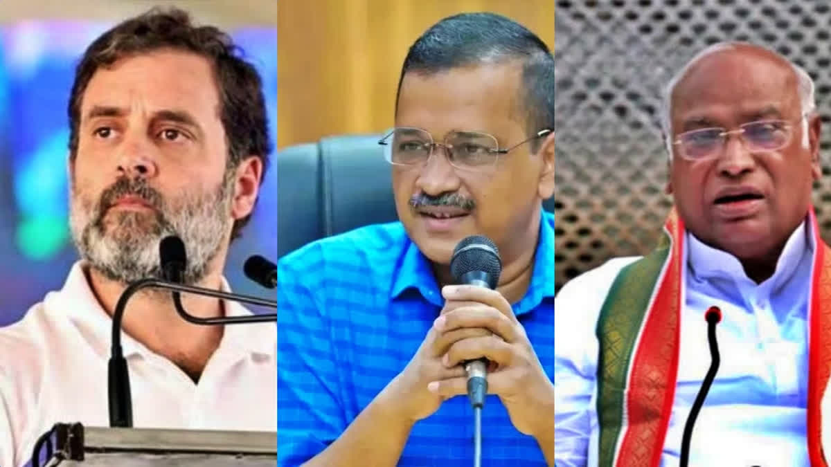 Delhi services ordinance issue: Kejriwal seeks time to meet Cong chief Kharge, Rahul Gandhi