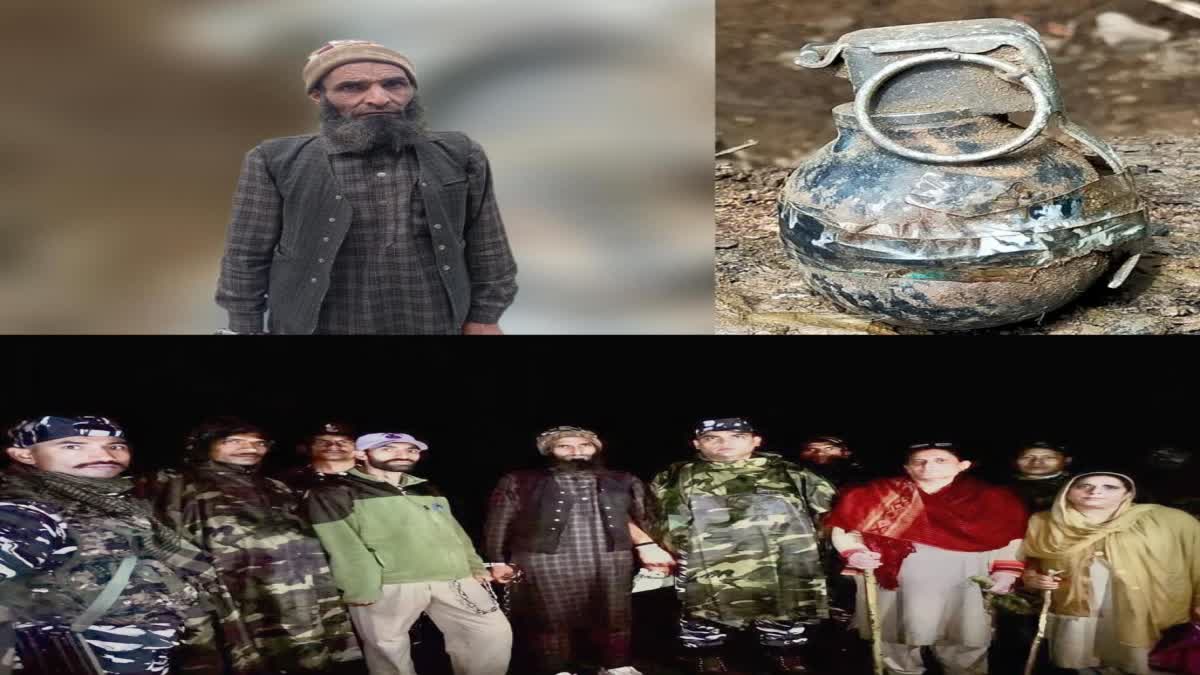 Hizbul Mujahidin Active Associate Arrested Alongwith A Chinese Grenade