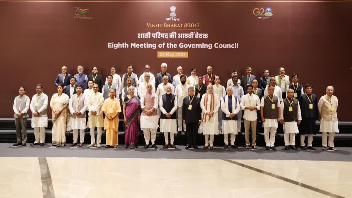 PM Modi chairs 8th governing council meeting of Niti Aayog