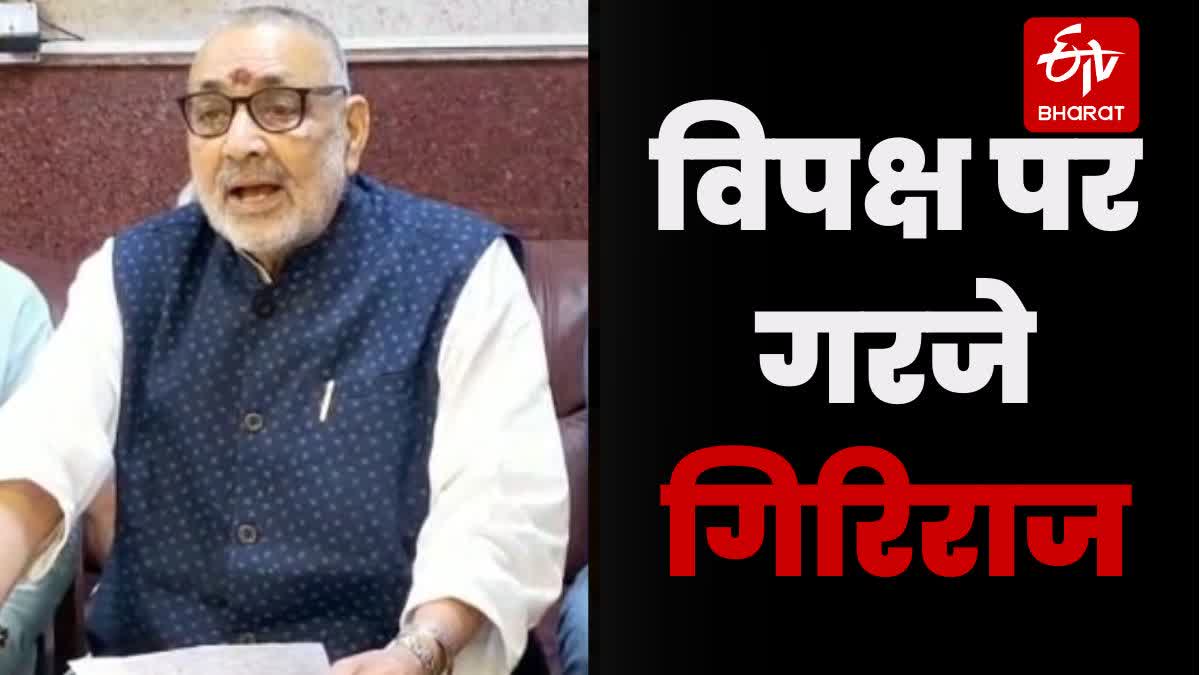 गिरिराज सिंह, केंद्रीय मंत्री