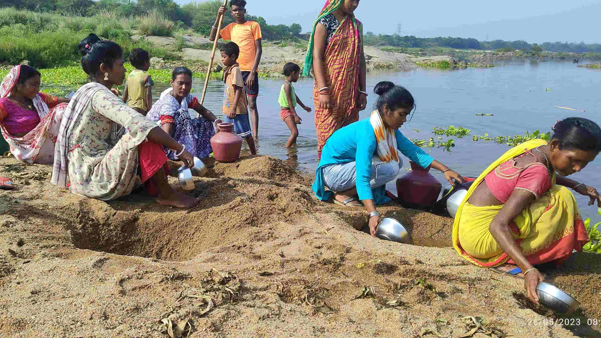 Water problem in Jonboni village of East Singhbhum