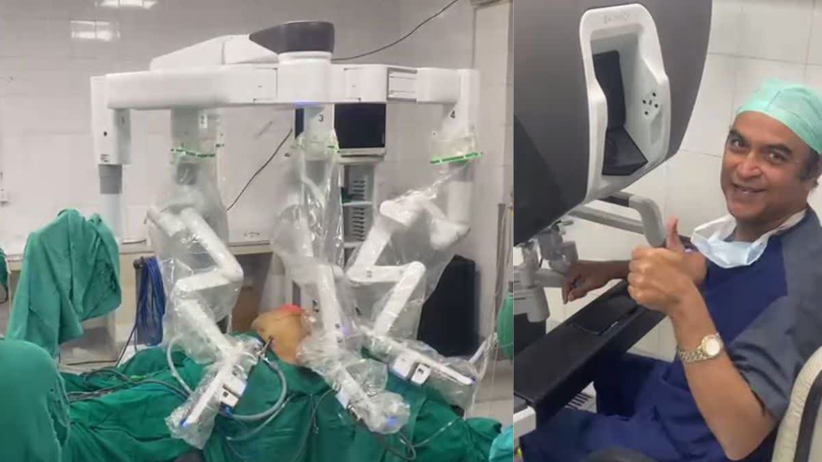 Surgery by Robotic technology