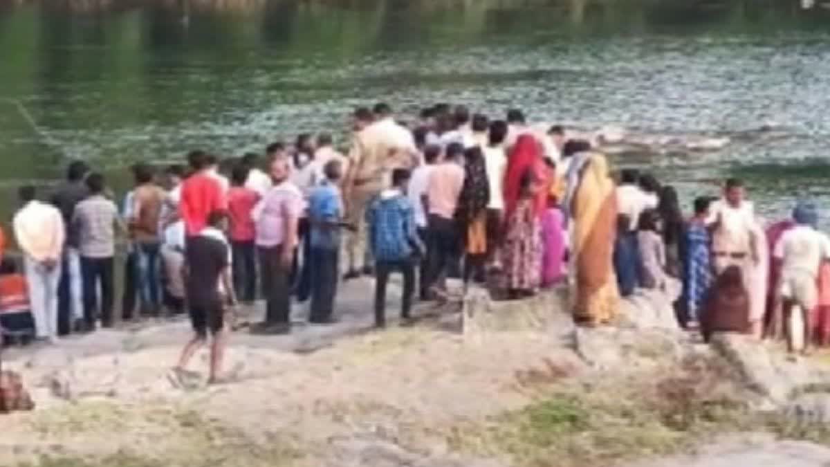 Crocodile attacked shepherd woman