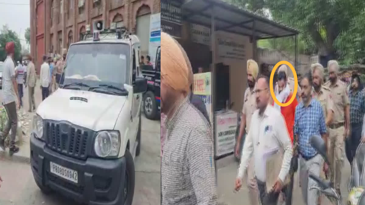 Gangster Jaggu Bhagwanpuria appeared in Amritsar court