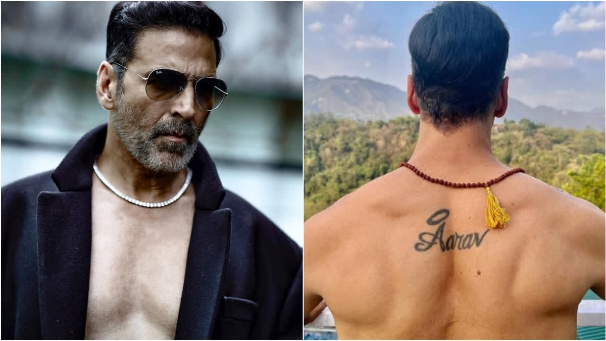 Akshay Kumar shows off tattoo in shirtless pic as he wraps up shoot schedule in 'amazing' Devbhoomi