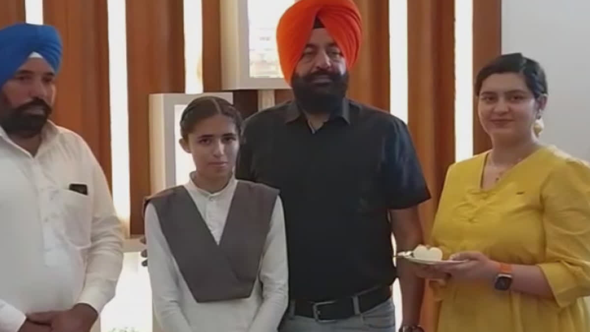Kapurthala student got 12th position in merit list in 10th results