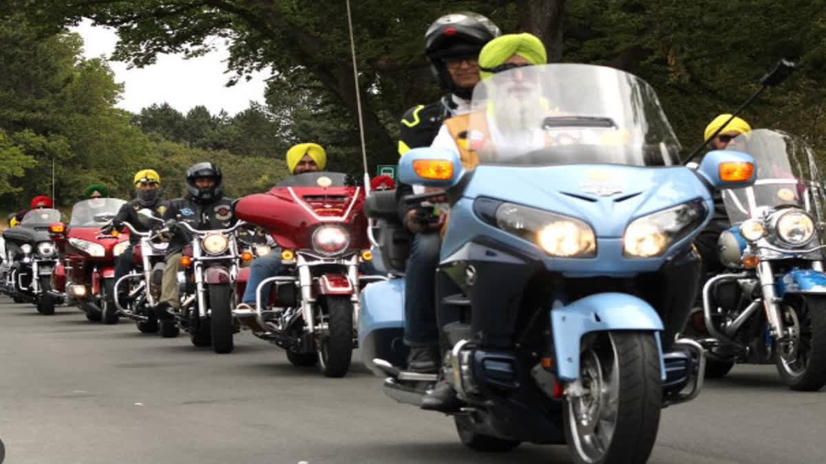 The province of Canada allowed Sikhs to ride motorcycles without helmets