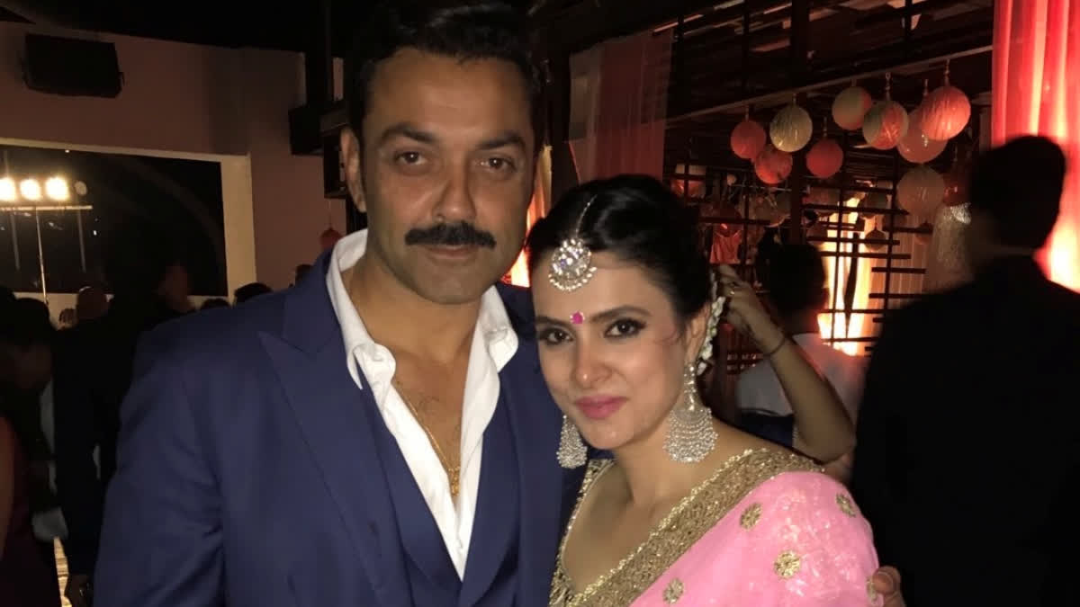 Bobby Deol Tania Deol 27th wedding anniversary