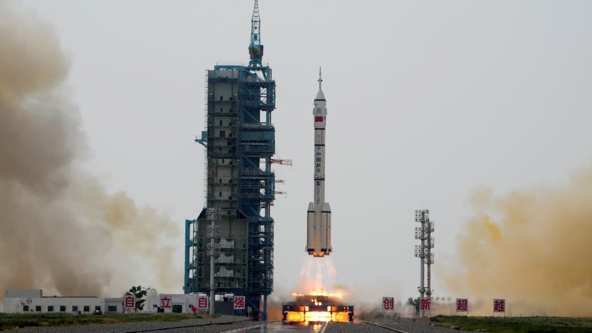 China successfully launches new manned spaceship with first civilian on board