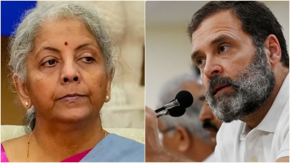 Nirmala Sitharaman said about china rahul gandhi should be ashamed