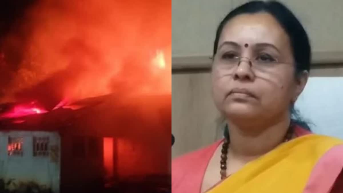 kmscl godowns fire  kmscl godowns fire Veena George did not respond  മിണ്ടാട്ടമില്ലാതെ ആരോഗ്യ മന്ത്രി  കെഎംഎസ്‌സിഎല്‍ ഗോഡൗണുകളിലെ തീപിടിത്തം  ആരോഗ്യ മന്ത്രി  കെഎംസിഎല്‍  കെഎംഎസ്‌സിഎല്‍