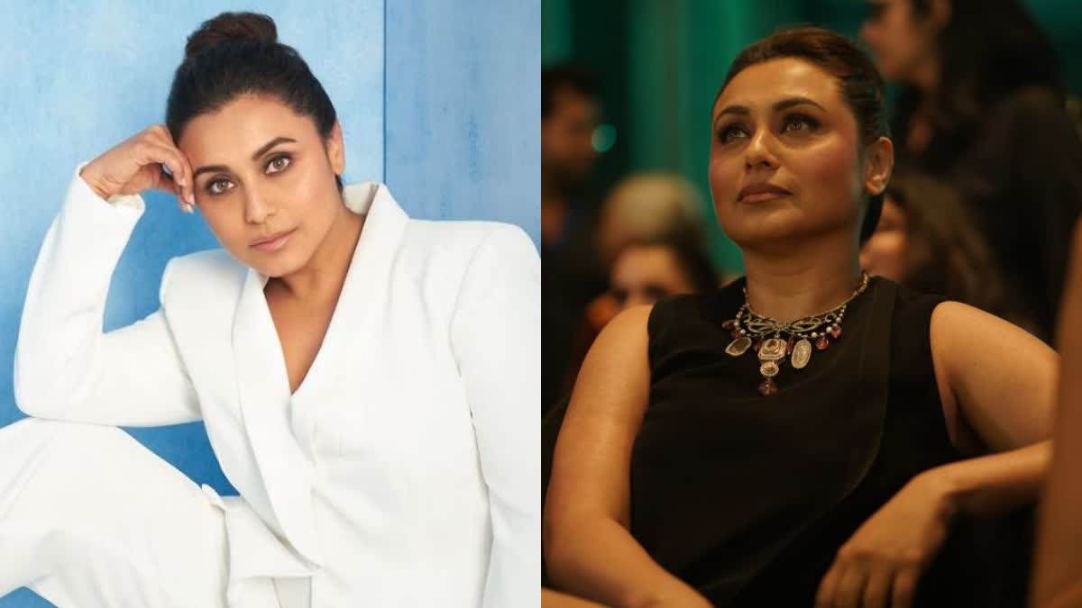 Rani Mukherjee  Rani Mukherjee about women  Actress Rani Mukerji  women on screen  women centric films  പ്രശസ്‌ത നടി റാണി മുഖർജി  റാണി മുഖർജി  സിനിമയിൽ സ്‌ത്രീകളെക്കുറിച്ച് റാണി മുഖർജി  സിനിമയിൽ സ്‌ത്രീകൾ