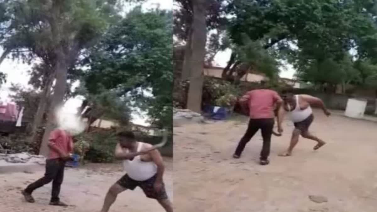 Inspector brutally beat Dalit youth, UP Viral Video