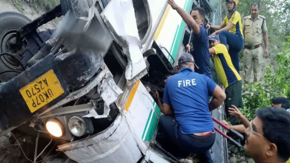 Bus Accident In Haridwar, Uttarakhand