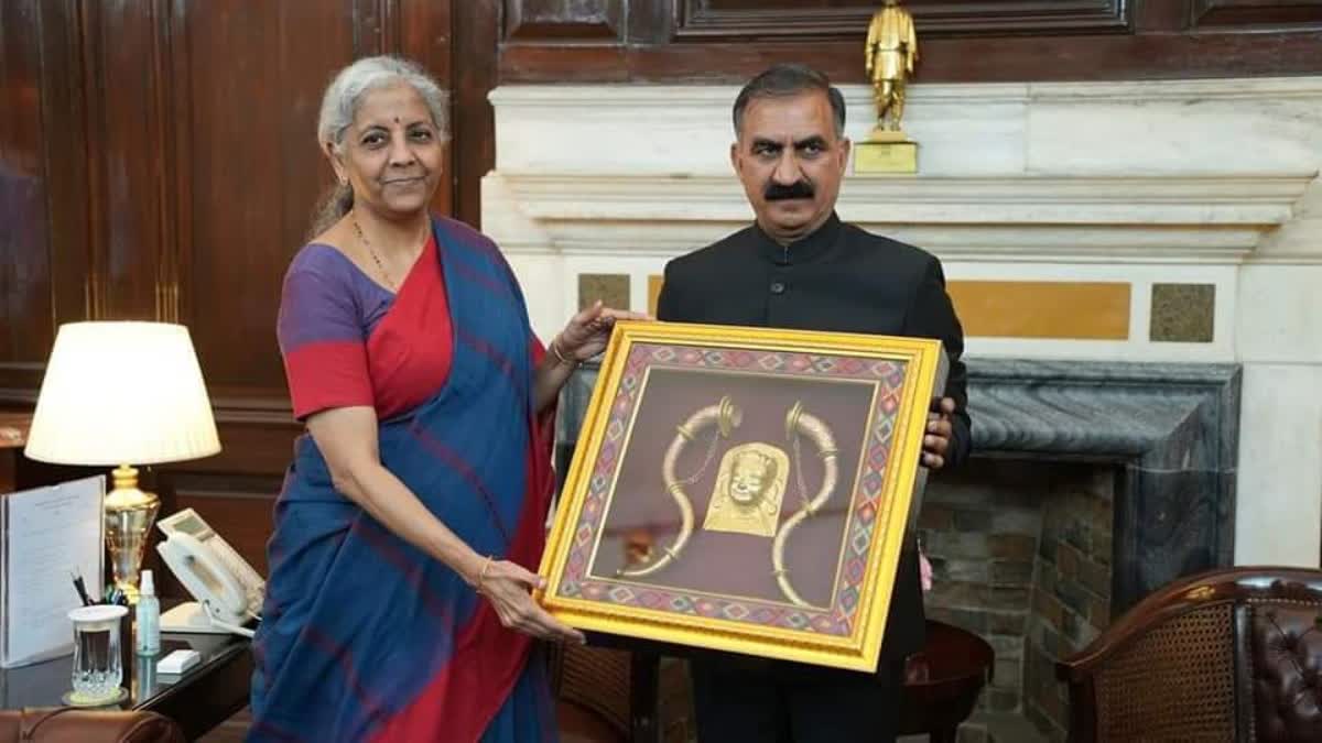 CM Sukhwinder Singh Sukhu met Nirmala Sitharaman