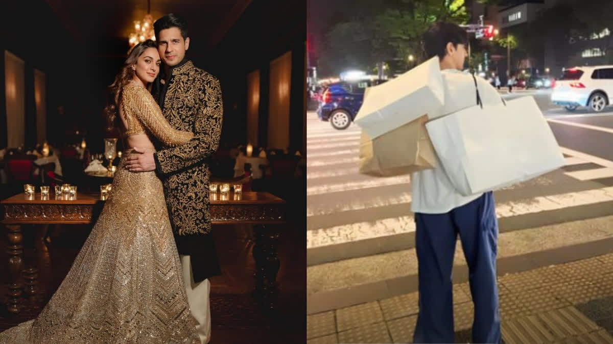 Sidharth Malhotra 'fulfills husband duties' in cutest way as he carries Kiara Advani's shopping bags