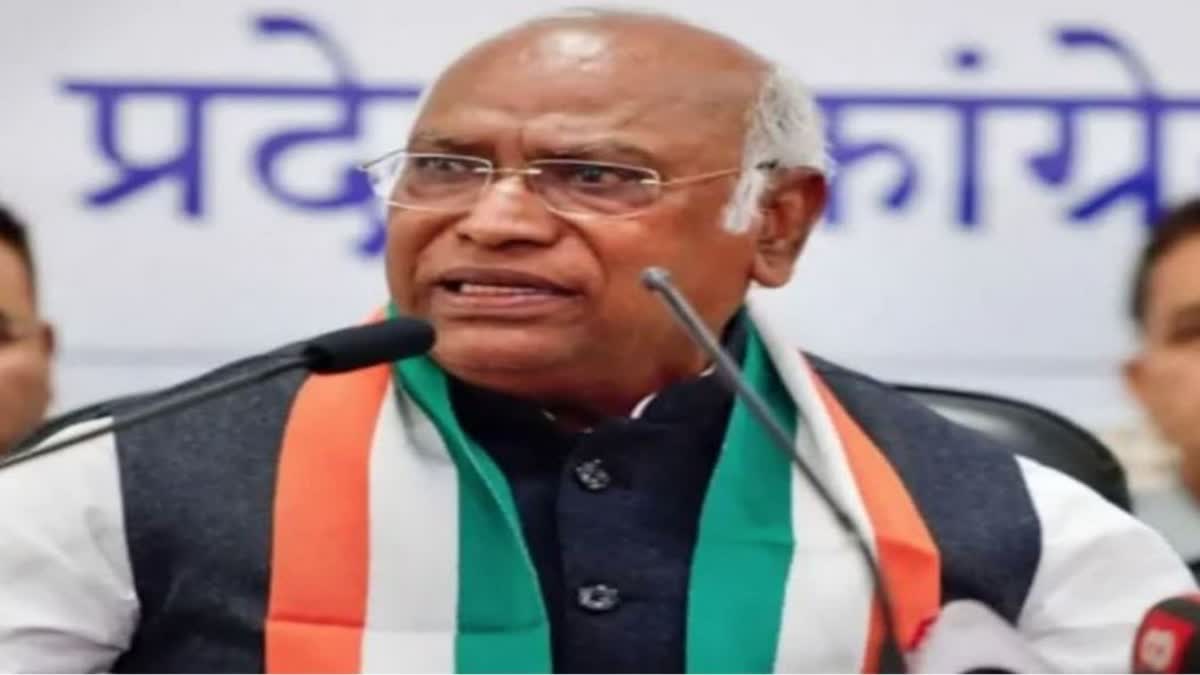 Congress president Mallikarjun Kharge