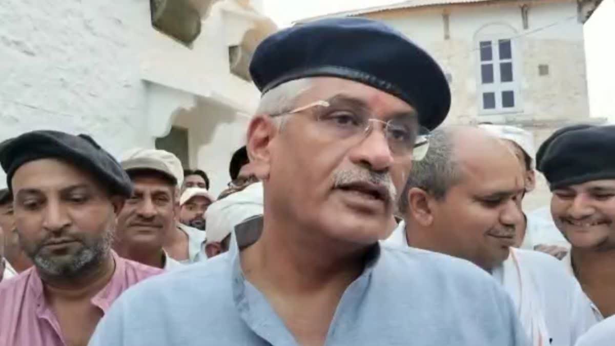 Gajendra Singh Shekhawat Blamed Gehlot Government