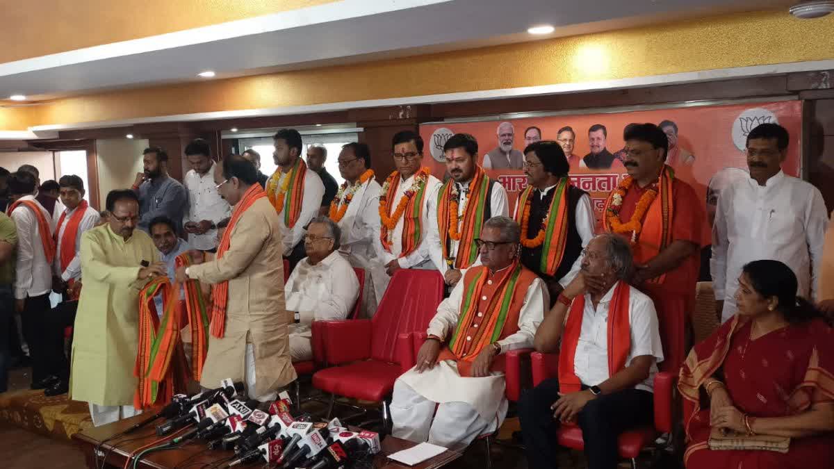 Chhattisgarh celebrities join BJP